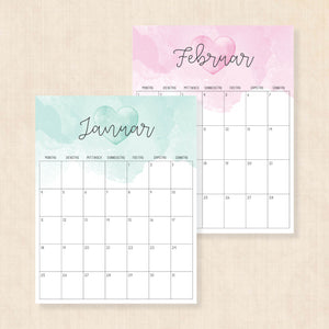 kalender 2027 zum ausdrucken