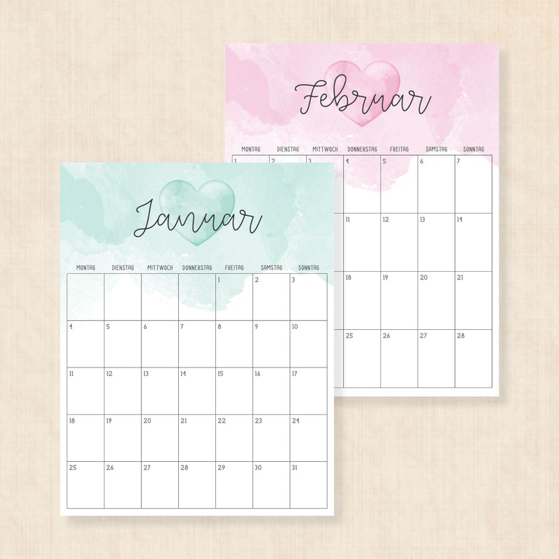kalender 2027 zum ausdrucken