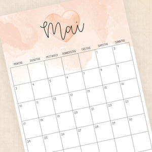 kalender 2027 zum ausdrucken