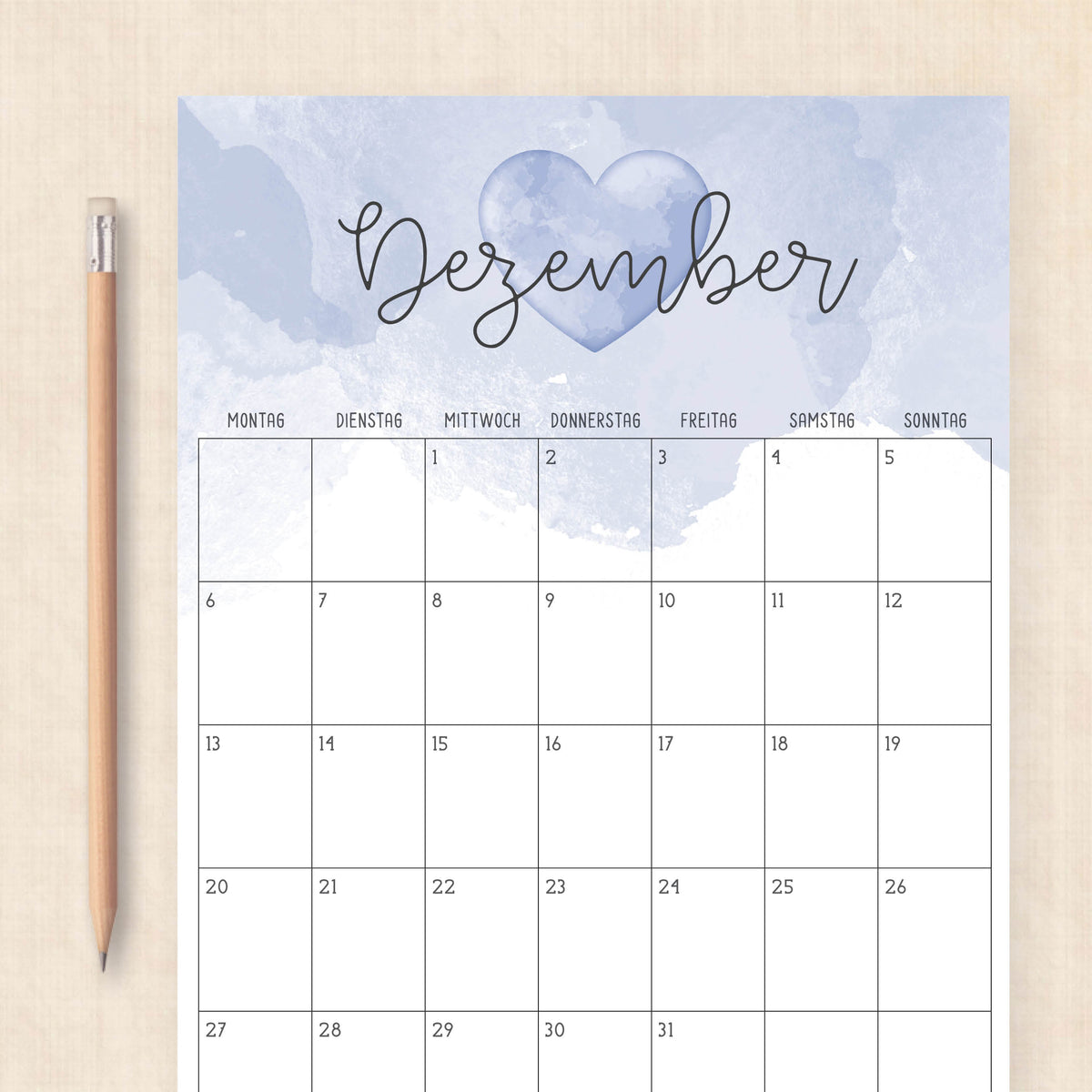 kalender 2027 zum ausdrucken