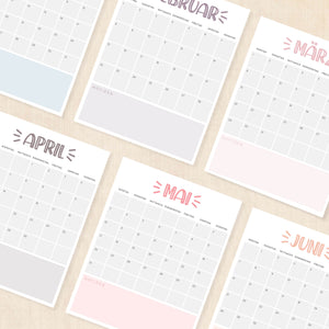 kalender 2027 zum ausdrucken