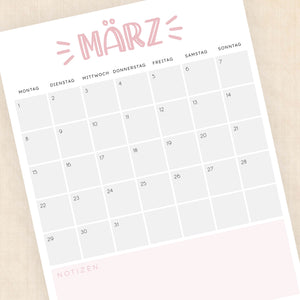 kalender 2027 zum ausdrucken