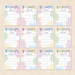 kalender 2027 zum ausdrucken