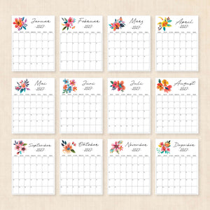 kalender 2027 zum ausdrucken