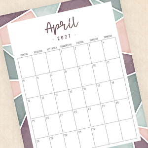 kalender 2027 zum ausdrucken