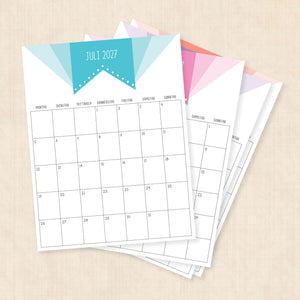 kalender 2027 zum ausdrucken