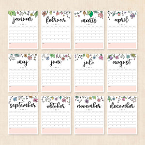 Kalender 2027 print selv