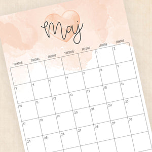 Kalender 2027 print selv