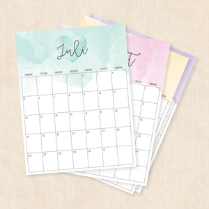 Kalender 2027 print selv