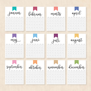 Kalender 2027 print selv