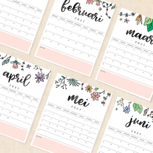 kalender 2027 printen