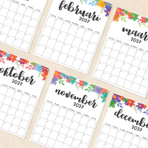 kalender 2027 printen