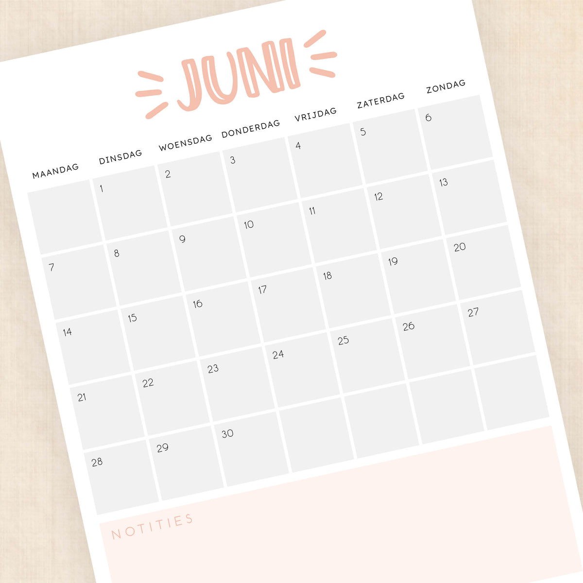 kalender 2027 printen