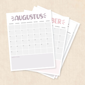 kalender 2027 printen