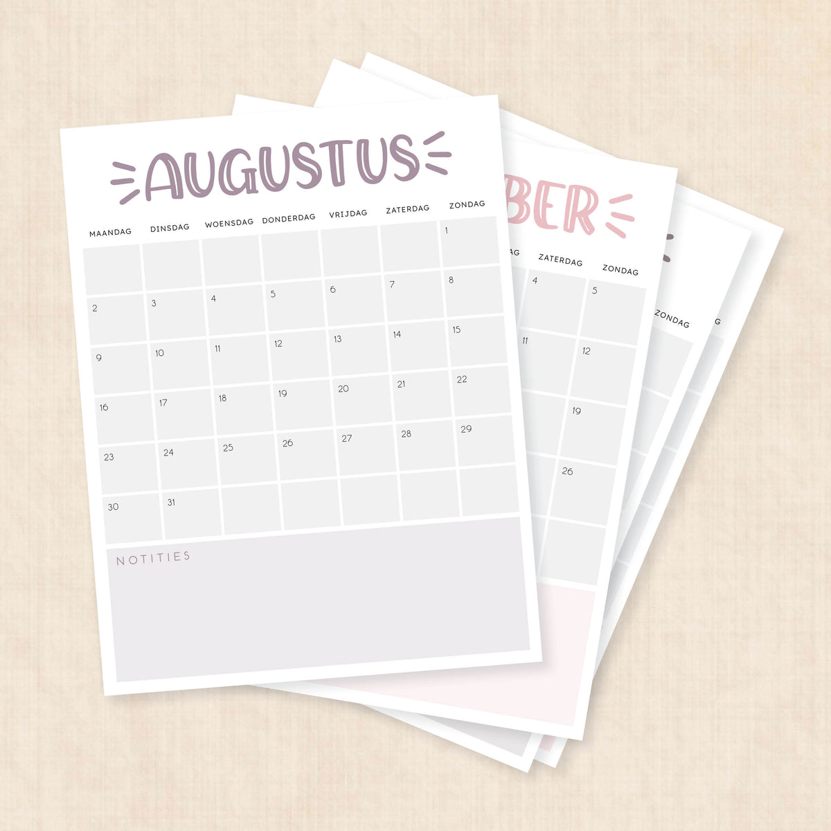kalender 2027 printen