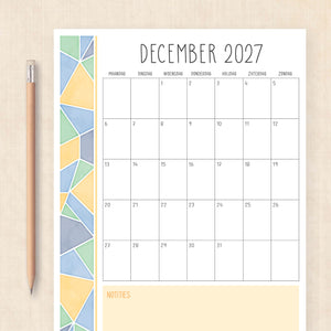 kalender 2027 printen