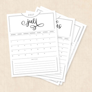 kalender 2027 printen