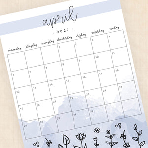 kalender 2027 printen