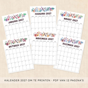 kalender 2027 printen