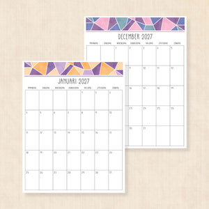 kalender 2027 printen