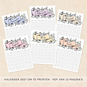 kalender 2027 printen