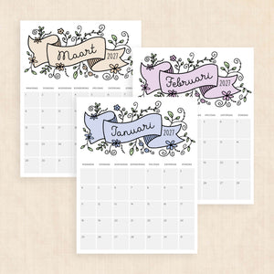 kalender 2027 printen