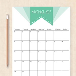 kalender 2027 printen