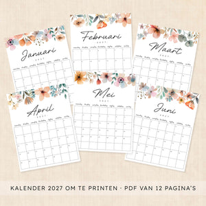 kalender 2027 printen