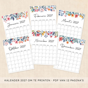 kalender 2027 printen