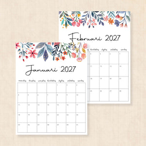 kalender 2027 printen