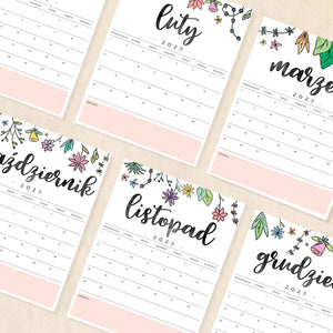 kalendarz 2027 do druku