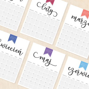 kalendarz 2027 do druku