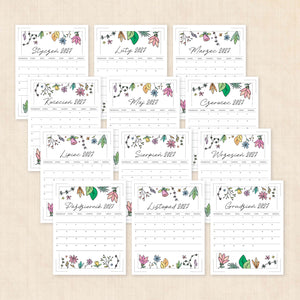 kalendarz 2027 do druku