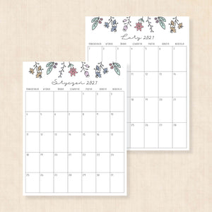 Kalendarz 2027 do druku