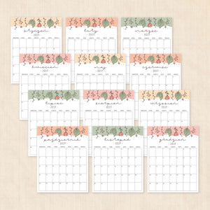 kalendarz 2027 do druku