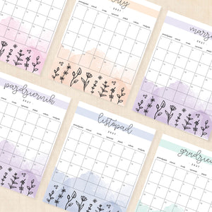 Kalendarz 2027 do druku