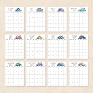 Kalendarz 2027 do druku