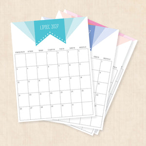 kalendarz 2027 do druku