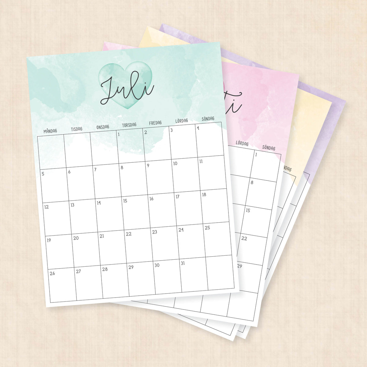kalender 2027 utskrift