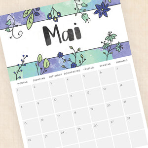 Kalender 2028 zum Ausdrucken