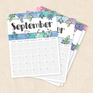Kalender 2028 zum Ausdrucken