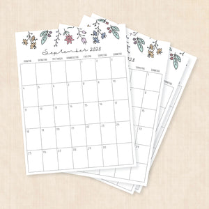 Kalender 2028 zum Ausdrucken