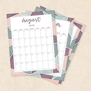 Kalender 2028 zum Ausdrucken