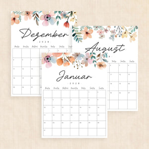 Kalender 2028 zum Ausdrucken