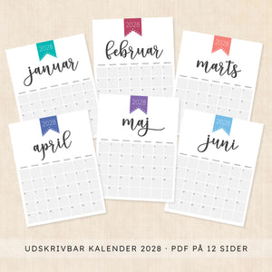 Kalender 2028 print selv: Polished Pride