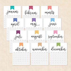 Kalender 2028 print selv: Polished Pride