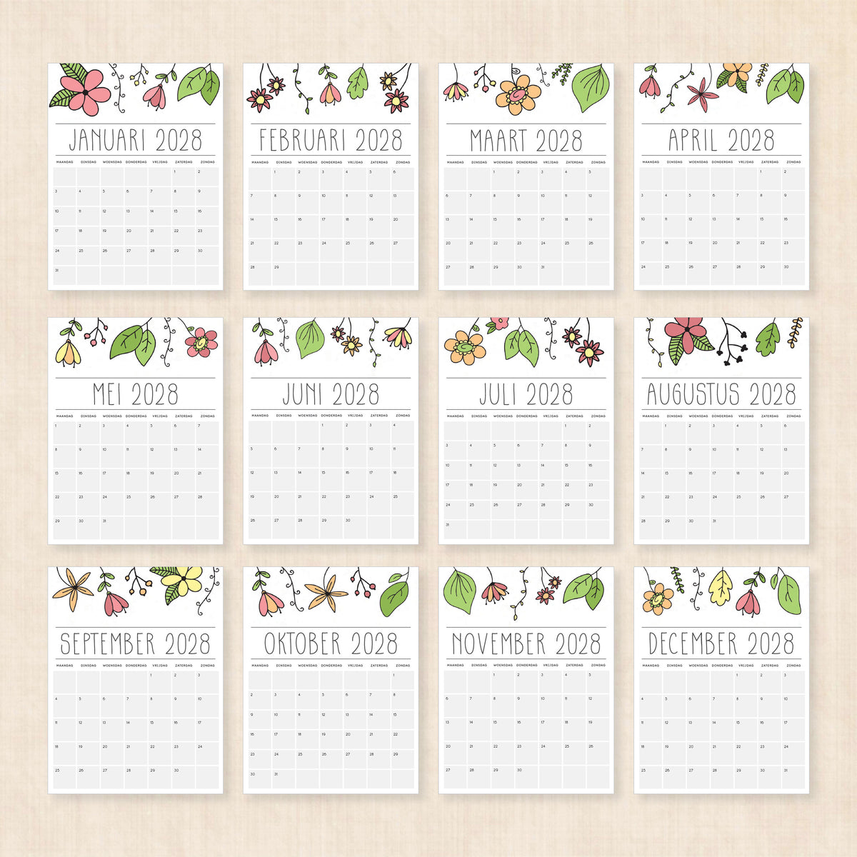kalender 2028