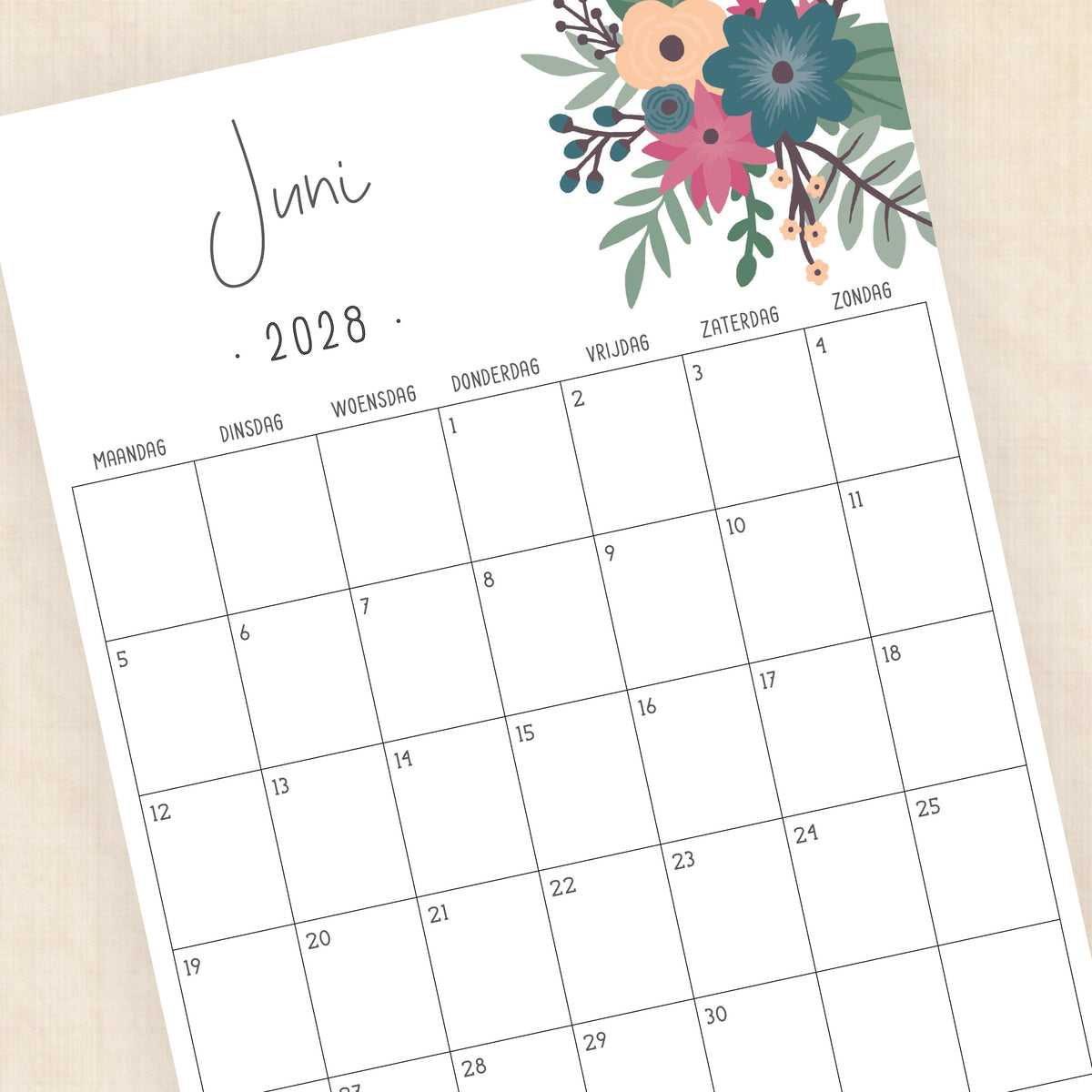 kalender 2028