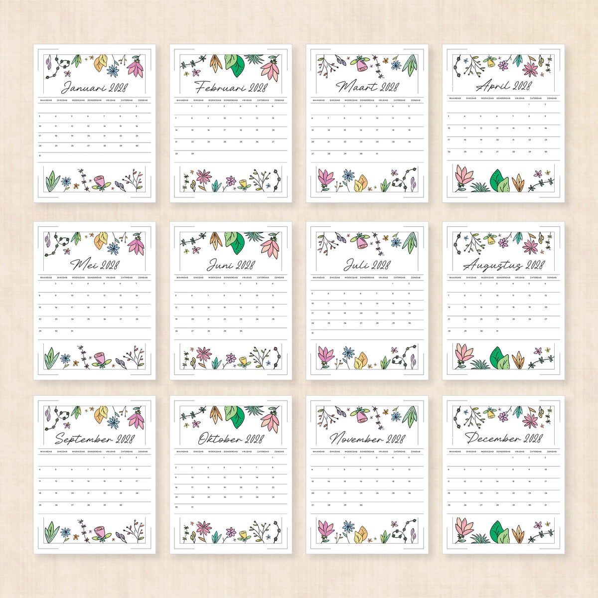kalender 2028