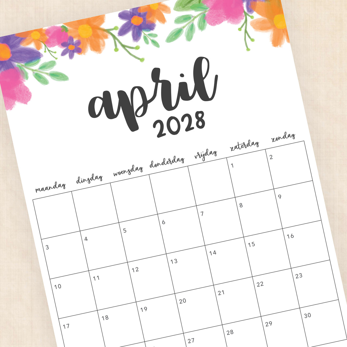 kalender 2028